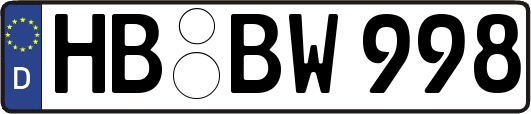 HB-BW998