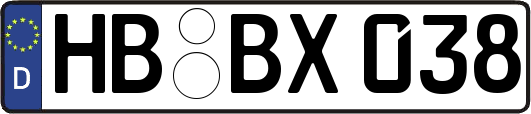 HB-BX038