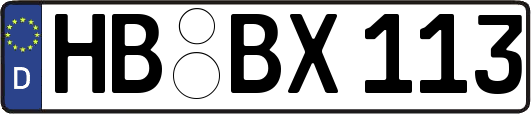 HB-BX113