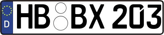 HB-BX203