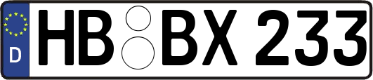 HB-BX233