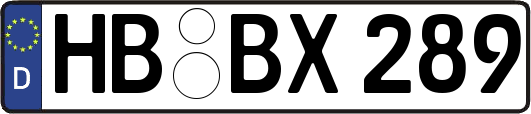 HB-BX289