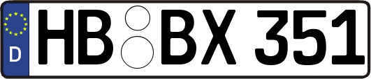 HB-BX351