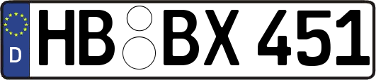 HB-BX451