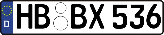 HB-BX536