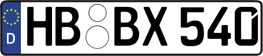 HB-BX540