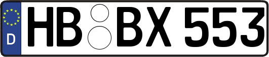 HB-BX553