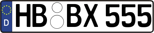 HB-BX555