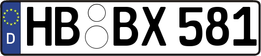 HB-BX581