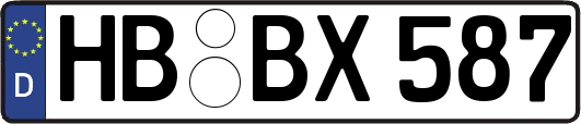 HB-BX587