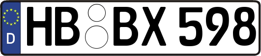 HB-BX598
