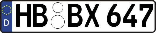 HB-BX647