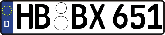 HB-BX651