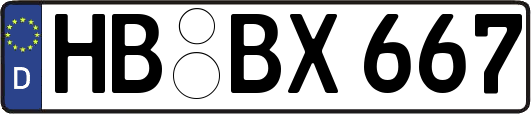HB-BX667