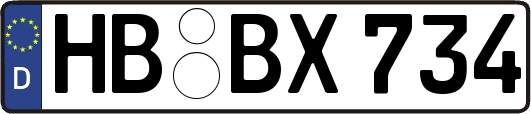 HB-BX734
