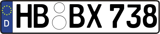 HB-BX738