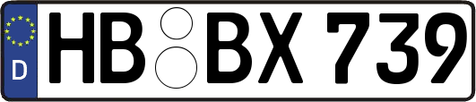 HB-BX739