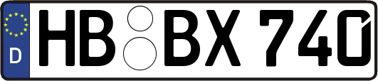 HB-BX740
