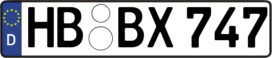 HB-BX747