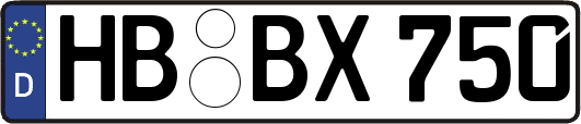 HB-BX750