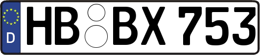 HB-BX753