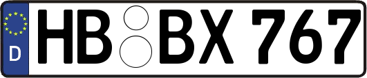HB-BX767