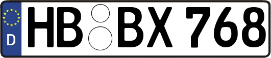 HB-BX768