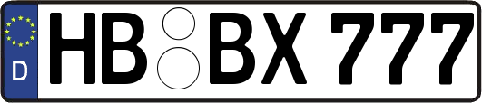 HB-BX777