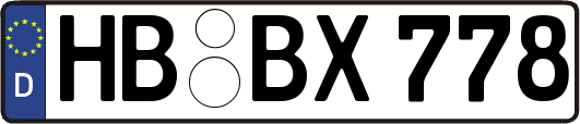 HB-BX778