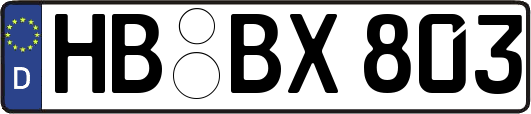 HB-BX803