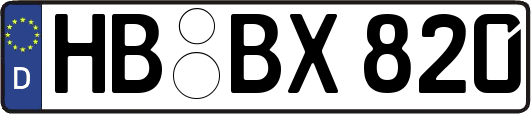 HB-BX820