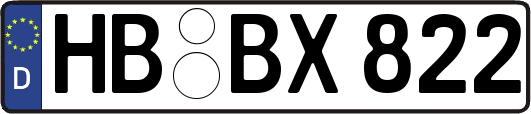 HB-BX822