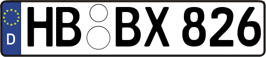 HB-BX826