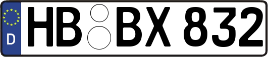 HB-BX832