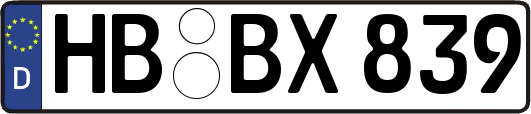 HB-BX839