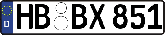HB-BX851