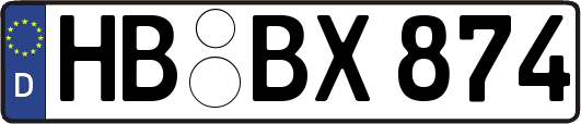 HB-BX874