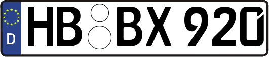HB-BX920