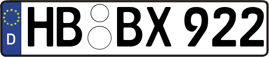 HB-BX922