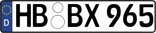 HB-BX965