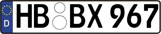 HB-BX967