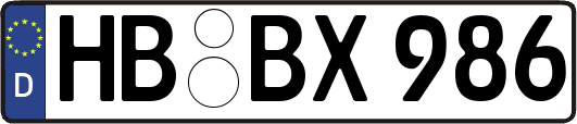 HB-BX986