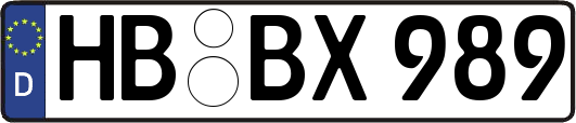 HB-BX989