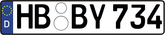 HB-BY734