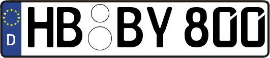 HB-BY800