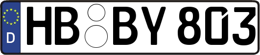 HB-BY803