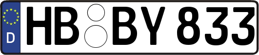 HB-BY833