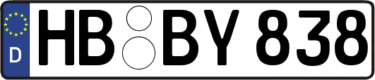 HB-BY838