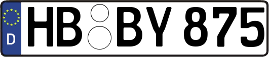 HB-BY875