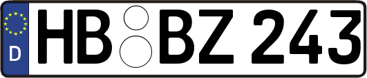 HB-BZ243